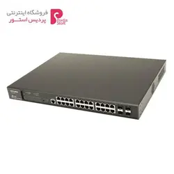 سوییچ مدیریتی گیگابیتی 24 پورت PoE Plus تی پی-لینک به همراه 4 پورت Combo SFP مدل TL-SG3424PTP-LINK TL-SG3424P JetStream 24-Port Gigabit L2 Managed PoE Plus Switch with 4 Combo SFP Slots