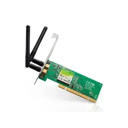 کارت شبکه بی‌سیم 300Mbps تی پی-لینک TL-WN851NDTP-LINK TL-WN851ND 300Mbps Wireless N PCI Adapter