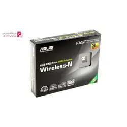 کارت شبکه بی‌سیم N150 ایسوس مدل USB-N10 NanoASUS USB-N10 Nano Wireless-N150 Network Adapter