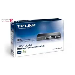 سوییچ 24 پورت تی پی لینک مدل TL-SG1024D V5TP-Link TL-SG1024D V5 24Port Switch