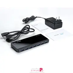 هاب یو اس بی 7 پورت تی پی لینک مدل UH700TP-LINK UH700 USB 3.0 7-Port Hub
