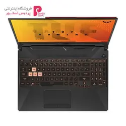 لپ تاپ ایسوس TUF Gaming F15 FX506HE-BAAsus TUF Gaming F15 FX506HE-BA 15.6 inch Laptop