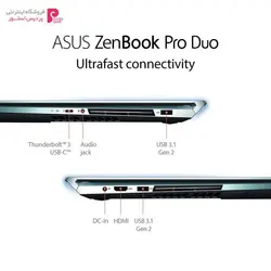 لپ تاپ ایسوس ZenBook Pro Duo-UX581GV-PLZASUS ZenBook Pro Duo UX581GV-PLZ 15 inch Laptop