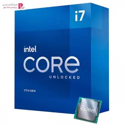 پردازنده مرکزی اینتل Rocket Lake Core i7-11700KIntel Rocket Lake Core i7-11700K CPU