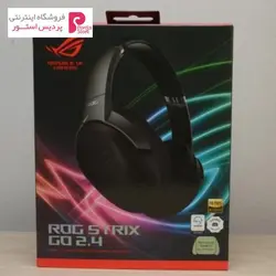 هدست بی سیم مخصوص بازی ایسوس ROG Strix Go 2.4Asus ROG Strix Go 2.4 Gaming Wireless Headset