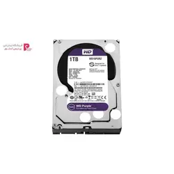 هارددیسک اینترنال وسترن دیجیتال مدل Purple WD10PURZ ظرفیت 1 ترابایتWestern Digital Purple WD10PURZ Internal Hard Disk 1TB