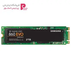 اس اس دی اینترنال سامسونگ Evo 860 M.2 2TBSamsung Evo 860 M.2 internal SSD Drive - 2TB