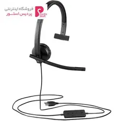 هدفون لاجیتک H570E MonoLogitech H570E Mono Headphone