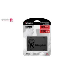 اس اس دی اینترنال کینگستون مدل A400 ظرفیت 120 گیگابایتKingston A400 Internal SSD Drive 120GB