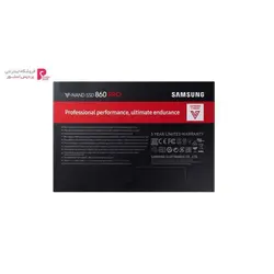 اس اس دی سامسونگ مدل 860 PRO ظرفیت 512 گیگابایتSamsung 860 PRO SSD Drive 512GB
