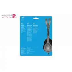 هدفون لاجیتک مدل H110 HeadphonesLogitech H110 Headphones