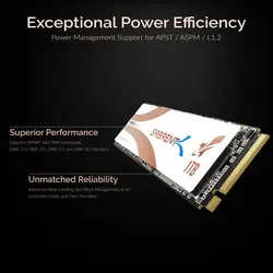 اس اس دی سابرنت مدل Rocket Q4 NVMe M.2 2280 ظرفیت 1 ترابایتSSD Sabrent Rocket Q4 NVMe PCIe 4.0 M.2 2280