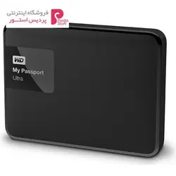 هارددیسک اکسترنال وسترن دیجیتال مدل My Passport Ultra PremiumWestern Digital My Passport Ultra Premium External Hard Drive - 500GB