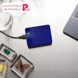 هارددیسک اکسترنال وسترن دیجیتال مدل My Passport Ultra PremiumWestern Digital My Passport Ultra Premium External Hard Drive - 500GB