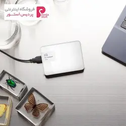 هارددیسک اکسترنال وسترن دیجیتال مدل My Passport Ultra PremiumWestern Digital My Passport Ultra Premium External Hard Drive - 500GB