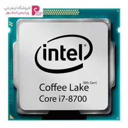پردازنده مرکزی اینتل Coffee Lake Core i7-8700 تریIntel Coffee Lake Core i7-8700 Tray CPU