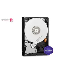 هارددیسک اینترنال وسترن دیجیتال مدل Purple WD80PURZ ظرفیت 8 ترابایتWestern Digital Purple WD80PURZ Internal Hard Disk 8TB