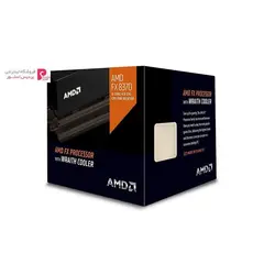 پردازنده مرکزی ای ام دی مدل Vishera FX-8370 with AMD Wraith CoolerAMD Vishera FX-8370 CPU with AMD Wraith Cooler