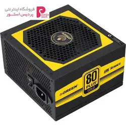 منبع تغذیه کامپیوتر گرین مدل GP650A-UKGreen GP650A-UK Computer Power Supply