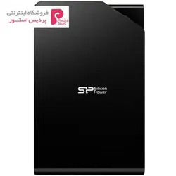 هارددیسک اکسترنال Silicon Power مدل استریم S03 ظرفیت 2 ترابایتSilicon Power Stream S03 External Hard Drive - 2TB