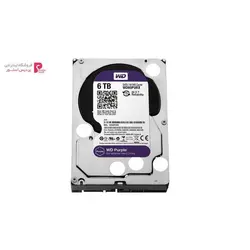 هارددیسک اینترنال وسترن دیجیتال مدل Purple WD60PURX ظرفیت 6 ترابایتWestern Digital Purple WD60PURX Internal Hard Drive 6TB