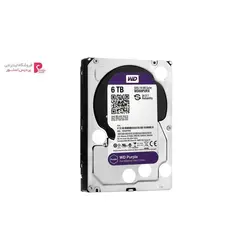 هارددیسک اینترنال وسترن دیجیتال مدل Purple WD60PURX ظرفیت 6 ترابایتWestern Digital Purple WD60PURX Internal Hard Drive 6TB