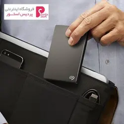 هارددیسک اکسترنال سیگیت مدل Backup Plus Slim ظرفیت 500 گیگابایتSeagate Backup Plus Slim External Hard Drive - 500GB