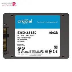 اس اس دی کروشیال BX500 960GBCrucial BX500 Internal SSD Drive - 960GB