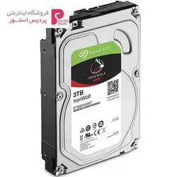 هارددیسک اینترنال سیگیت مدل IronWolf ST3000VN007 ظرفیت 3 ترابایتSeagate IronWolf ST3000VN007 Internal Hard Drive - 3TB