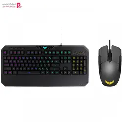 کیبورد و ماوس مخصوص بازی ایسوس TUF Gaming Combo ASUS TUF Gaming Combo Gaming Keyboard and Mouse