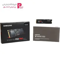 حافظه SSD سایز M.2 2280 سامسونگ مدل 950Pro ظرفیت 512 گیگابایتSamsung 950 Pro M.2 2280 SSD - 512GB