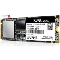 اس اس دی اینترنال ای دیتا مدل SX7000 M.2 2280 ظرفیت 512 گیگابایتADATA SX7000 M.2 2280 Internal SSD - 512GB