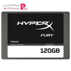 حافظه SSD کینگستون مدل HyperX Fury ظرفیت 120 گیگابایتKingston HyperX Fury SSD Drive - 120GB