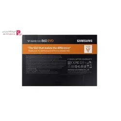 اس اس دی سامسونگ مدل 860 Evo ظرفیت 500 گیگابایتSamsung 860 Evo SSD Drive 500GB