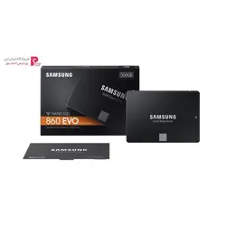 اس اس دی سامسونگ مدل 860 Evo ظرفیت 500 گیگابایتSamsung 860 Evo SSD Drive 500GB