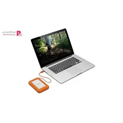 هارد اکسترنال لسی Rugged Thunderbolt/USB-C Mobile 4TBLaCie Rugged Thunderbolt / USB-C Mobile External Hard Drive - 4TB