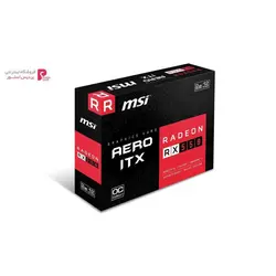 کارت گرافیک ام اس آی مدل Radeon RX 550 AERO ITX 2G OCMSI Radeon RX 550 AERO ITX 2G OC Graphics Card