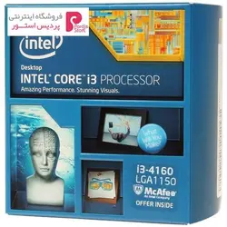 پردازنده مرکزی اینتل سری Haswell مدل Core i3-4160Intel Haswell Core i3-4160 CPU