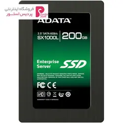 حافظه اس اس دی مخصوص سرور ای دیتا مدل SX1000L ظرفیت 200 گیگابایتAdata SX1000L Enterprise Server SSD Drive - 200GB
