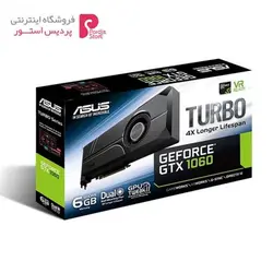 کارت گرافیک ایسوس مدل TURBO-GTX1060-6GASUS TURBO-GTX1060-6G Graphics Card