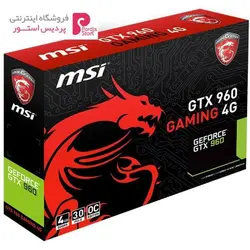 کارت گرافیک ام اس آی مدل GTX 960 GAMING 4GMSI GTX 960 GAMING 4G Graphics Card