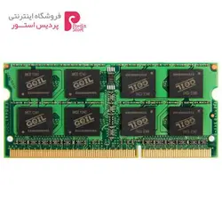 رم لپ تاپ گیل مدل DDR3 1600MHz ظرفیت 4 گیگابایتGeil CL11 DDR3 1600MHz Notebook Memory - 4GB