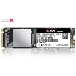 اس اس دی اینترنال ای دیتا مدل XPG SX6000 M.2 2280 ظرفیت 128 گیگابایتADATA XPG SX6000 M.2 2280 SSD 128GB
