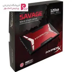 حافظه SSD کینگستون مدل HyperX Savage ظرفیت 120 گیگابایتKingston HyperX Savage SSD Drive - 120GB