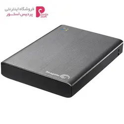 هارددیسک اکسترنال سیگیت مدل Wireless Plus Mobile ظرفیت 1 ترابایتSeagate Wireless Plus Mobile External Hard Drive - 1TB