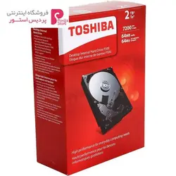 هارددیسک اینترنال توشیبا سری P300 مدل HDWD120 ظرفیت 2 ترابایتToshiba P300 HDWD120 Internal Hard Drive - 2TB