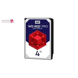 هارددیسک اینترنال وسترن دیجیتال مدل Red Pro WD4002FFWX ظرفیت 4 ترابایتWestern Digital Red Pro WD4002FFWX Internal Hard Drive 4TB