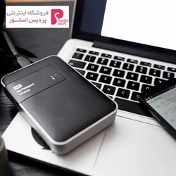 هارد دیسک بی‌سیم وسترن دیجیتال مدل مای پاسپورت وایرلسWestern Digital My Passport Wireless External Hard Drive - 1TB