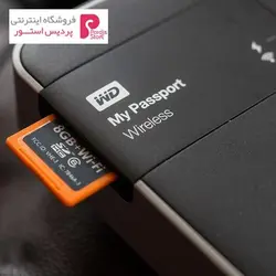 هارد دیسک بی‌سیم وسترن دیجیتال مدل مای پاسپورت وایرلسWestern Digital My Passport Wireless External Hard Drive - 1TB