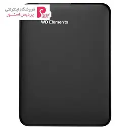 هارددیسک اکسترنال وسترن دیجیتال مدل المنتز ظرفیت 500 گیگابایتWestern Digital Elements External Hard Drive - 500GB